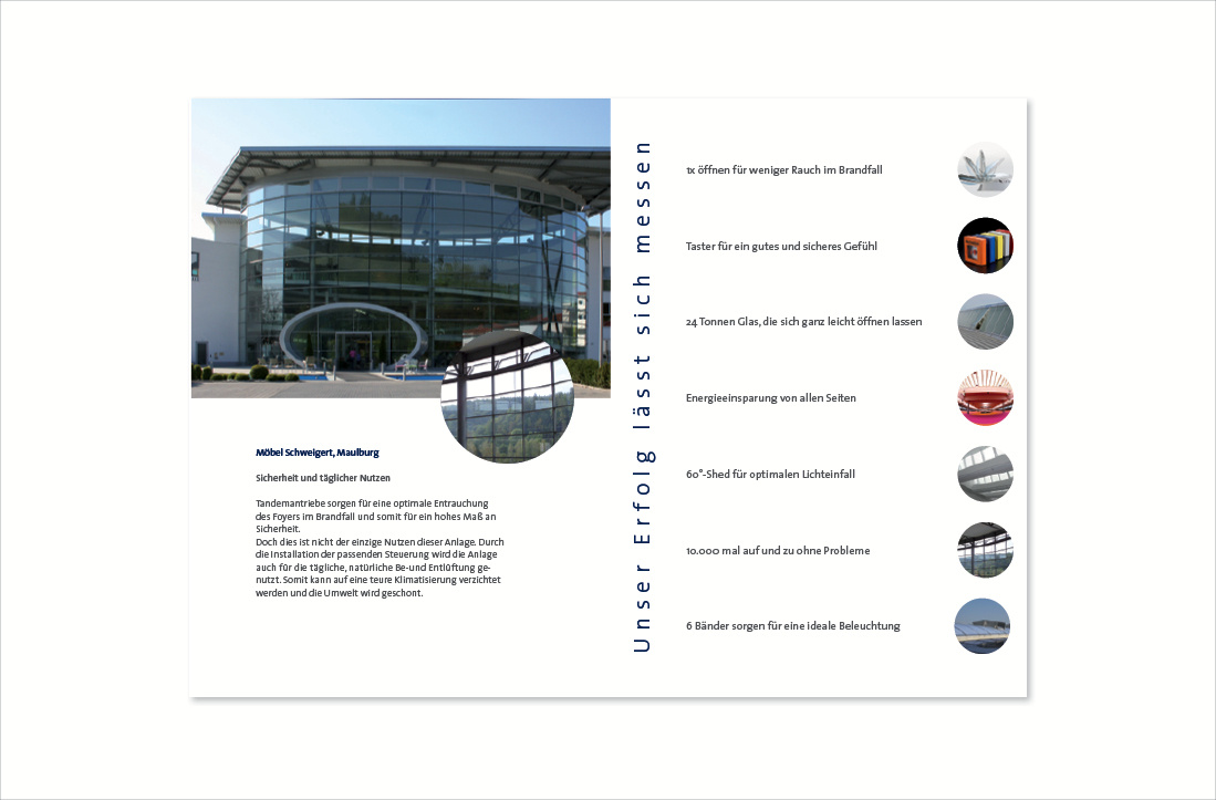 Imagebrosch�re Kirchenkamp Beispielseite