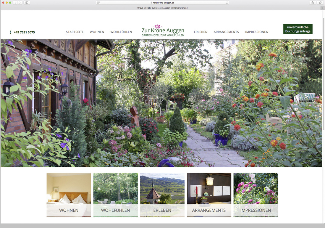 Zur Krone Auggen � Gartenhotel zum Wohlf�hlen